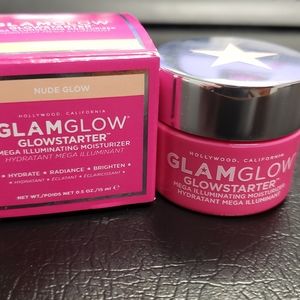 GLAMGLOW BUNDLE Glowstarter illuminating mousturizer and Powermud dual cleanse